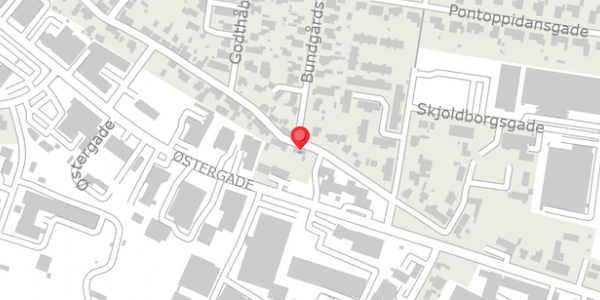 Trafikstøjkort på Algade 192, 9700 Brønderslev