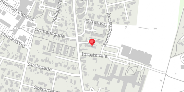 Trafikstøjkort på Algade 13D, 9320 Hjallerup