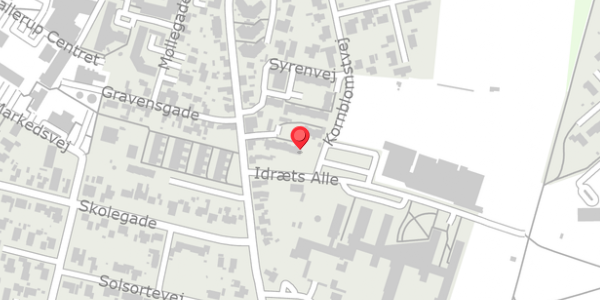 Trafikstøjkort på Algade 13F, 9320 Hjallerup