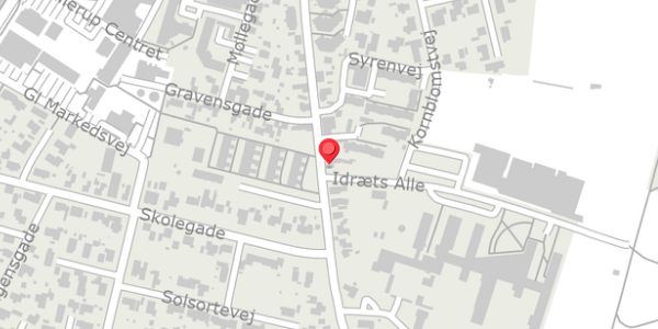 Trafikstøjkort på Algade 17, 9320 Hjallerup