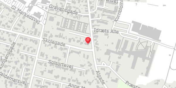 Trafikstøjkort på Algade 26, 9320 Hjallerup