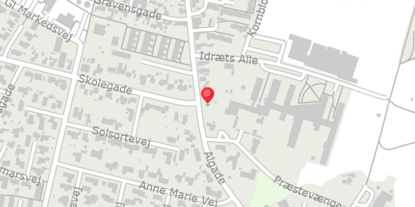 Trafikstøjkort på Algade 31, 9320 Hjallerup