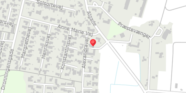 Trafikstøjkort på Algade 38, 9320 Hjallerup