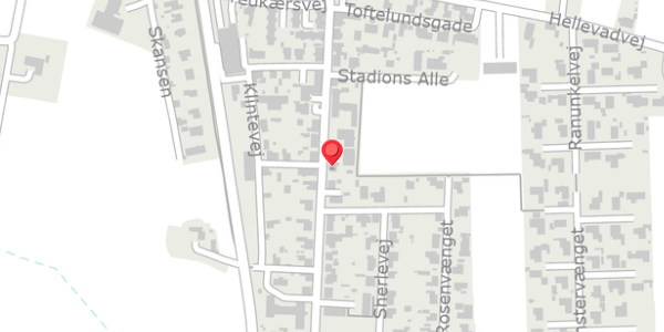 Trafikstøjkort på Borgergade 21, 9320 Hjallerup