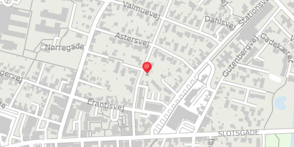 Trafikstøjkort på Irisvej 2, 9330 Dronninglund