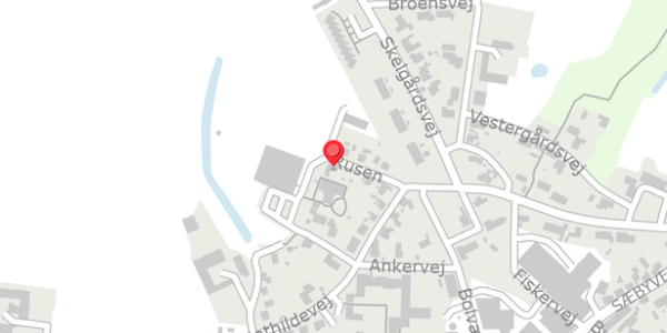 Trafikstøjkort på Rusen 3, 9340 Asaa
