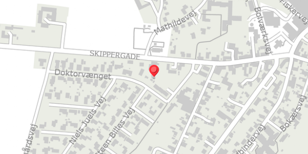 Trafikstøjkort på Skippergade 23, . , 9340 Asaa