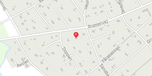 Trafikstøjkort på Brattenvej 20, 9981 Jerup