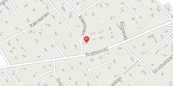 Trafikstøjkort på Brattenvej 41, 9981 Jerup
