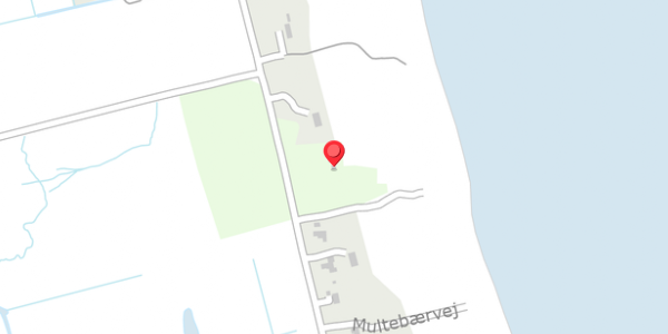 Trafikstøjkort på Multebærvej 9, 9981 Jerup