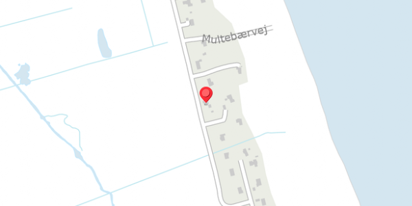 Trafikstøjkort på Multebærvej 27A, . , 9981 Jerup