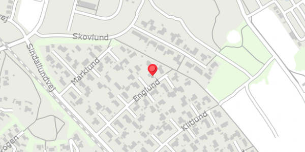 Trafikstøjkort på Englund 25, . , 9900 Frederikshavn