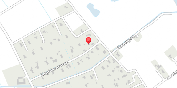 Trafikstøjkort på Engsigen 17, 9981 Jerup