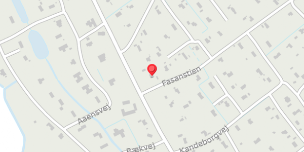 Trafikstøjkort på Fasanstien 1, . , 9981 Jerup
