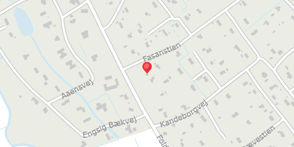 Trafikstøjkort på Fasanstien 2, 9981 Jerup