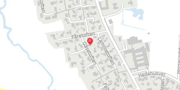 Trafikstøjkort på Gåsetoften 3, . , 9900 Frederikshavn
