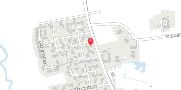 Trafikstøjkort på Hanetoften 5, 9900 Frederikshavn