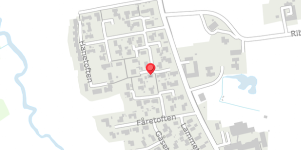 Trafikstøjkort på Hanetoften 17, . , 9900 Frederikshavn
