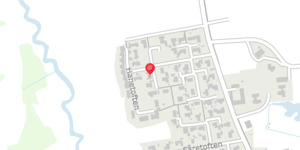 Trafikstøjkort på Hanetoften 47, . , 9900 Frederikshavn