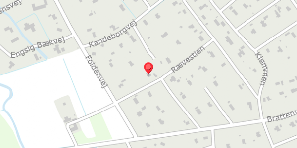 Trafikstøjkort på Kandeborgvej 10, . , 9981 Jerup