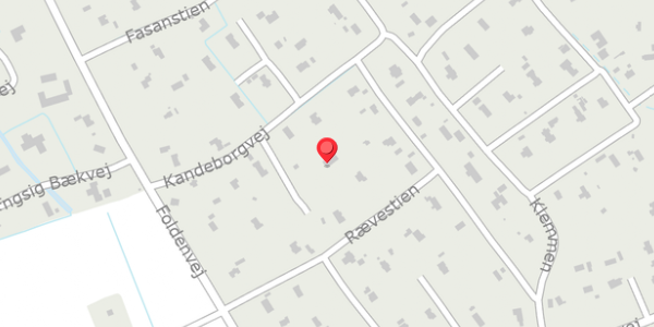 Trafikstøjkort på Kandeborgvej 16, . , 9981 Jerup