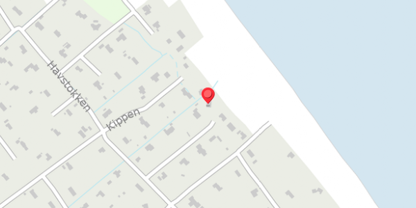 Trafikstøjkort på Kippen 22D, 9981 Jerup