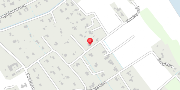 Trafikstøjkort på Kuskevej 25, 9981 Jerup