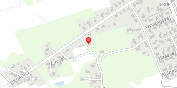 Trafikstøjkort på Lyngtoften 1, 9981 Jerup