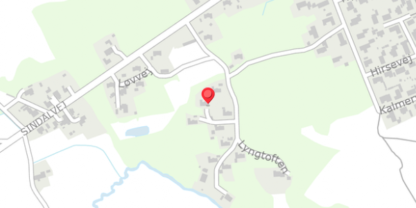 Trafikstøjkort på Lyngtoften 6, . , 9981 Jerup