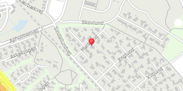 Trafikstøjkort på Marklund 10, . , 9900 Frederikshavn