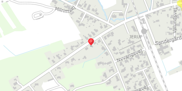 Trafikstøjkort på Sindalvej 29, 9981 Jerup