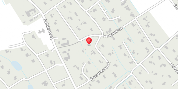 Trafikstøjkort på Snedkervej 17, . , 9981 Jerup