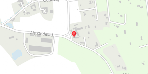 Trafikstøjkort på Oddevej 21, . , 9560 Hadsund