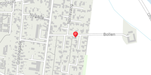 Trafikstøjkort på Bollen 18, . , 9362 Gandrup