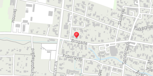 Trafikstøjkort på Brogade 34, . , 9370 Hals
