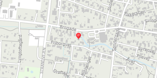 Trafikstøjkort på Brogade 35, . , 9370 Hals