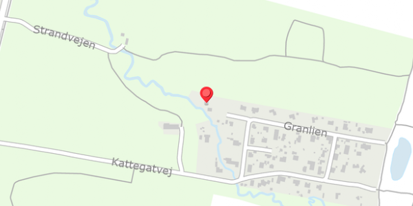Trafikstøjkort på Granlien 1, . , 9370 Hals