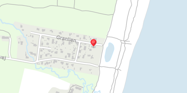 Trafikstøjkort på Granlien 18, . , 9370 Hals