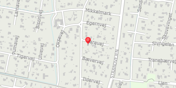 Trafikstøjkort på Harevej 2, . , 9370 Hals