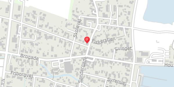 Trafikstøjkort på Skippervej 2, 9370 Hals