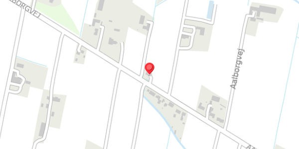 Trafikstøjkort på Aalborgvej 132, 9370 Hals