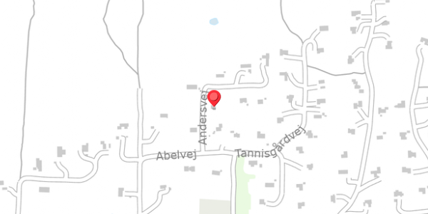 Trafikstøjkort på Andersvej 4, 9881 Bindslev