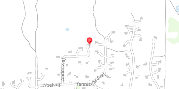 Trafikstøjkort på Andersvej 9, 9881 Bindslev