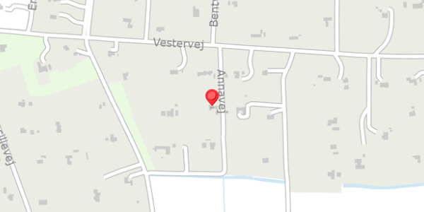 Trafikstøjkort på Annavej 4, 9881 Bindslev