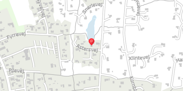 Trafikstøjkort på Astersvej 4, 9881 Bindslev