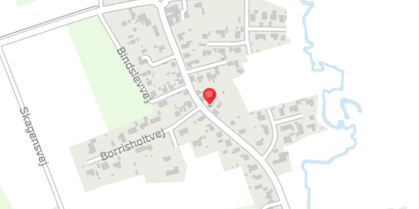 Trafikstøjkort på Bindslevvej 27, 9881 Bindslev