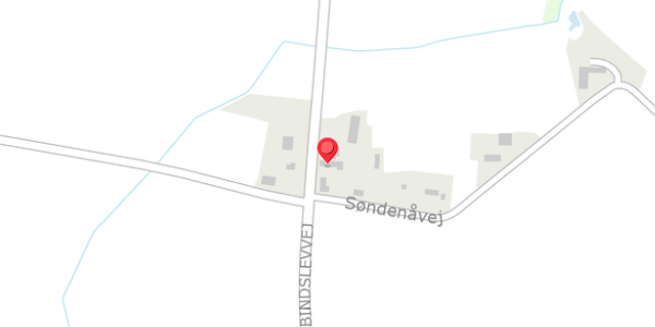 Trafikstøjkort på Bindslevvej 49, 9881 Bindslev