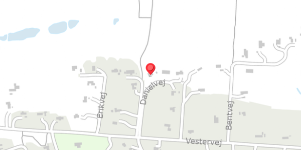 Trafikstøjkort på Danielvej 12, 9881 Bindslev