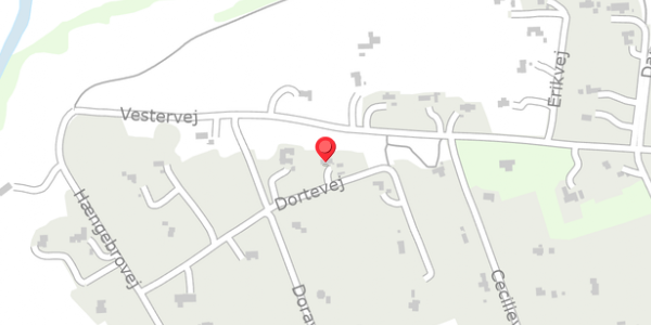 Trafikstøjkort på Dortevej 13, 9881 Bindslev