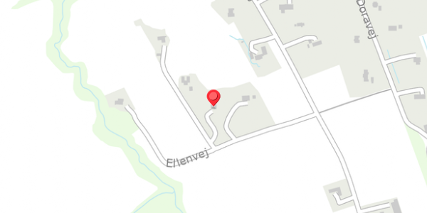 Trafikstøjkort på Ellenvej 12, . , 9881 Bindslev